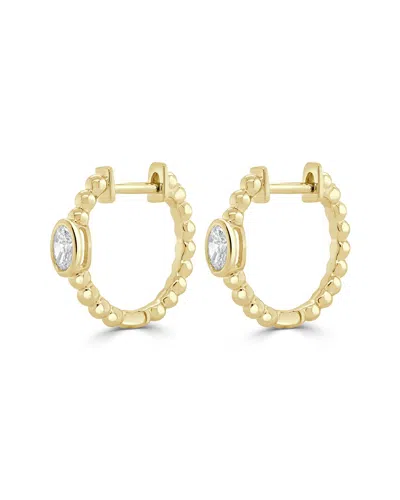 Sabrina Designs 14k 0.31 Ct. Tw. Diamond Huggie Earrings In Gold