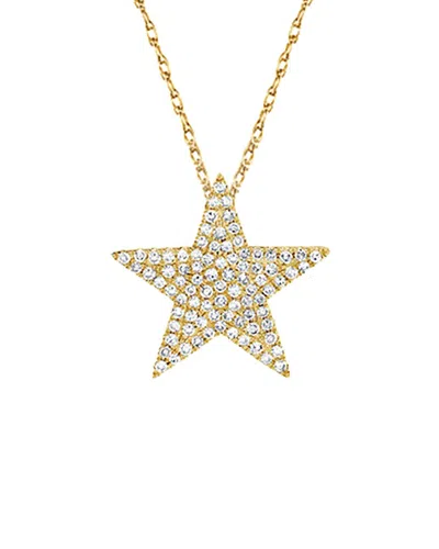 Sabrina Designs 14k 0.31 Ct. Tw. Diamond Necklace In Gold