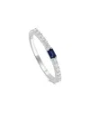 Sabrina Designs 14k 0.31 Ct. Tw. Diamond Sapphire Birthstone Ring