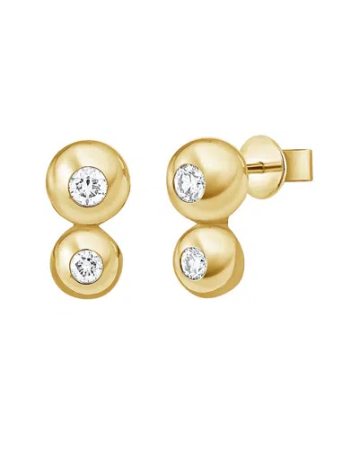 Sabrina Designs 14k 0.31 Ct. Tw. Diamond Stud Earrings In Gold