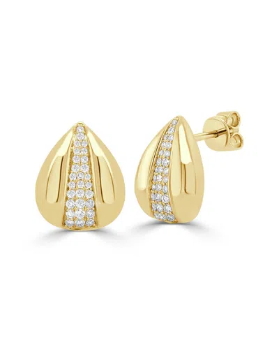 Sabrina Designs 14k 0.32 Ct. Tw. Diamond Huggie Earrings In Gold