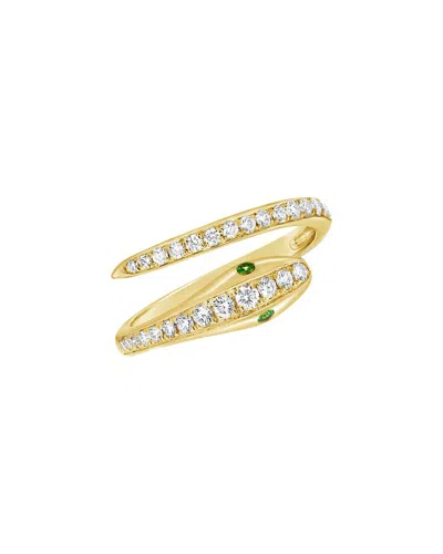 Sabrina Designs 14k 0.32 Ct. Tw. Diamond Snake Wrap Ring In Gold