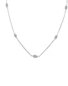 Sabrina Designs 14k 0.32 Ct. Tw. Diamond Station Necklace