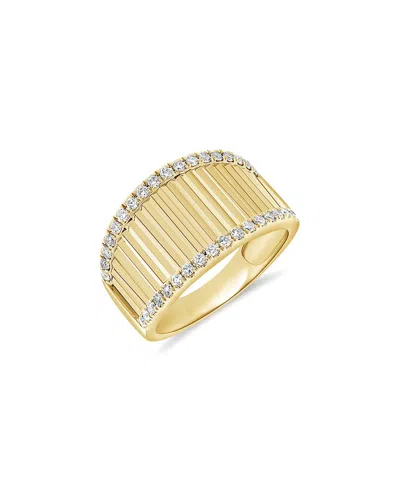Sabrina Designs 14k 0.33 Ct. Tw. Diamond Dome Ring In Gold