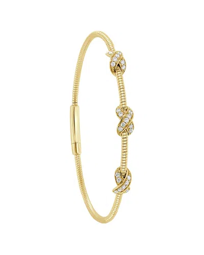 Sabrina Designs 14k 0.33 Ct. Tw. Diamond Stackable Bangle In Gold