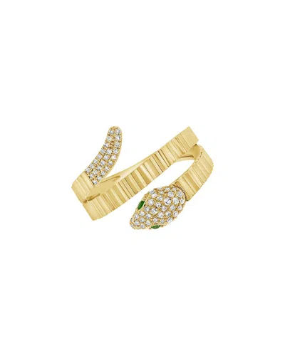 Sabrina Designs 14k 0.33 Ct. Tw. Diamond Wrap Ring In Gold
