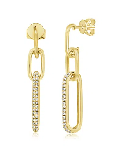 Sabrina Designs 14k 0.33 Ct. Tw. Link Dangle Earrings