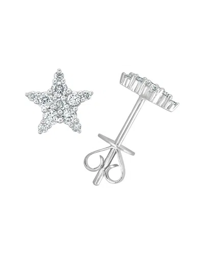 Sabrina Designs 14k 0.34 Ct. Tw. Diamond Star Studs