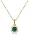 Sabrina Designs 14k 0.35 Ct. Tw. Diamond & Alexandrite Pendant