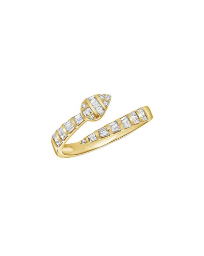 Sabrina Designs 14k 0.35 Ct. Tw. Diamond Wrap Ring In Gold