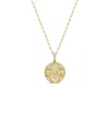Sabrina Designs 14k 0.36 Ct. Tw. Diamond Clover Necklace