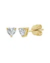 Sabrina Designs 14k 0.36 Ct. Tw. Diamond Heart Studs