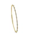 Sabrina Designs 14k 0.37 Ct. Tw. Diamond Bangle Bracelet
