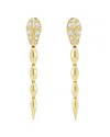 Sabrina Designs 14k 0.37 Ct. Tw. Diamond Snake Earrings In Gold