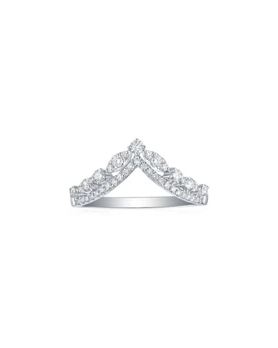 Sabrina Designs 14k 0.37 Ct. Tw. Diamond Tiara Ring In Silver