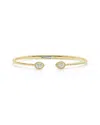 Sabrina Designs 14k 0.48 Ct. Tw. Diamond Open Bangle Bracelet