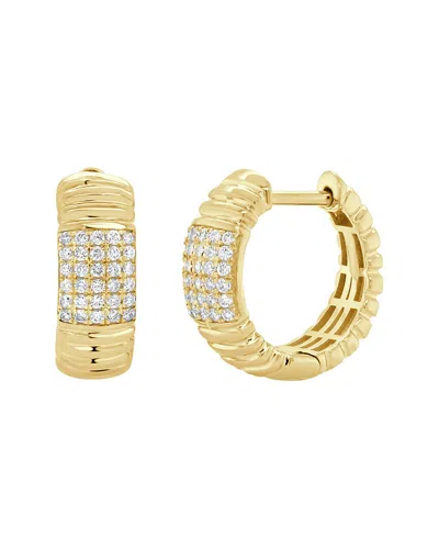 Sabrina Designs 14k 0.40 Ct. Tw. Diamond Huggie Earrings In Gold