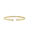Sabrina Designs 14k 0.48 Ct. Tw. Diamond Open Bangle Bracelet