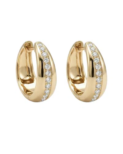 Sabrina Designs 14k 0.41 Ct. Tw. Diamond Hoop Earrings In Gold