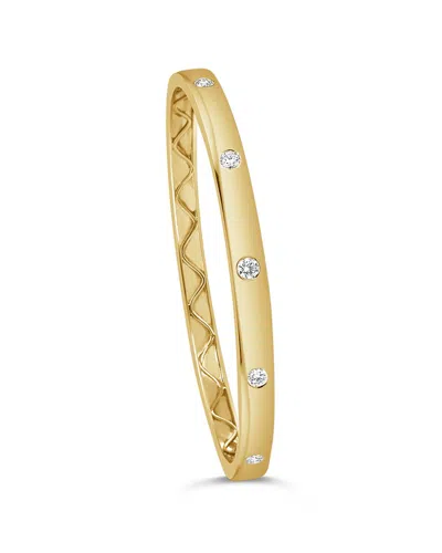 Sabrina Designs 14k 0.42 Ct. Tw. Diamond 5-stone Bangle Bracelet In Gold