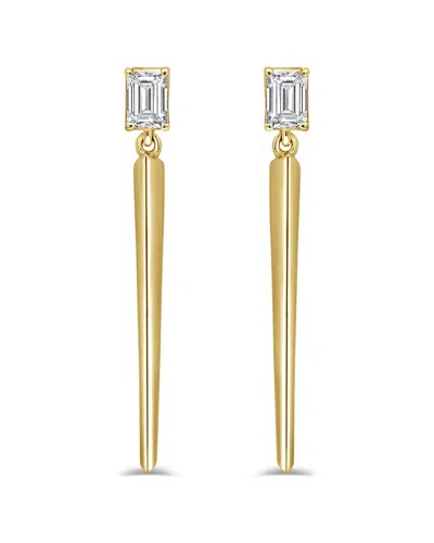 SABRINA DESIGNS SABRINA DESIGNS 14K 0.42 CT. TW. DIAMOND LONG DANGLE EARRINGS