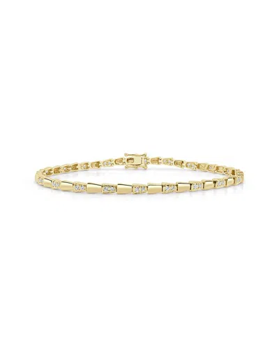 Sabrina Designs 14k 0.43 Ct. Tw. Diamond Bangle Bracelet In Gold