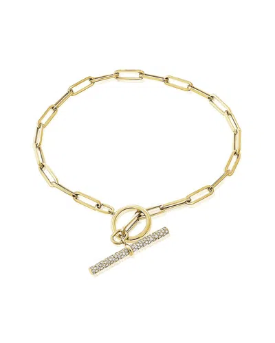 Sabrina Designs 14k 0.43 Ct. Tw. Diamond Link Bracelet In Neutral