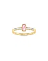 Sabrina Designs 14k 0.44 Ct. Tw. Diamond & Pink Tourmaline Ring