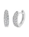 Sabrina Designs 14k 0.44 Ct. Tw. Double Row Huggie Earrings