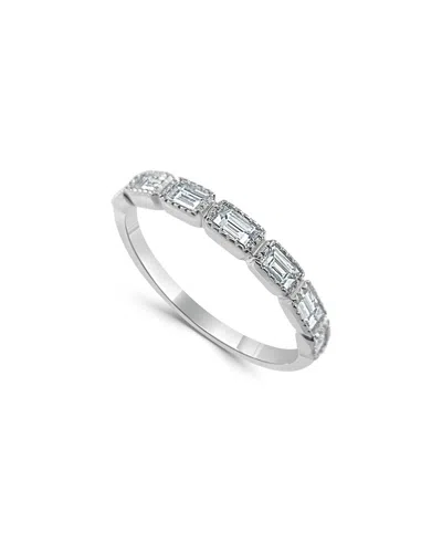 Sabrina Designs 14k 0.45 Ct. Tw. Diamond Baguette Ring In Metallic
