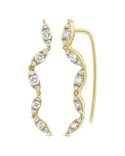 Sabrina Designs 14k 0.45 Ct. Tw. Diamond Climber Earrings In Gold