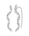 Sabrina Designs 14k 0.45 Ct. Tw. Diamond Climber Earrings
