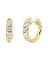 Sabrina Designs 14k 0.45 Ct. Tw. Diamond  Huggie Earrings In Gold