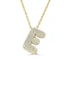 Sabrina Designs 14k 0.45 Ct. Tw. Diamond Initial Necklace In Gold