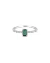 Sabrina Designs 14k 0.46 Ct. Tw. Diamond Alexandrite Birthstone Ring In Metallic