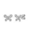 Sabrina Designs 14k 0.46 Ct. Tw. Diamond Butterfly Studs