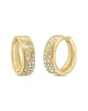 Sabrina Designs 14k 0.46 Ct. Tw. Diamond Hoop Earrings