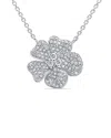 Sabrina Designs 14k 0.47 Ct. Tw. Diamond Flower Necklace