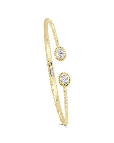Sabrina Designs 14k 0.47 Ct. Tw. Diamond Open Bangle Bracelet In Gold