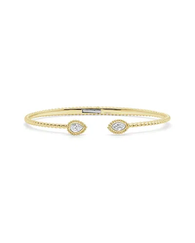 Sabrina Designs 14k 0.48 Ct. Tw. Diamond Open Bangle Bracelet In Gold