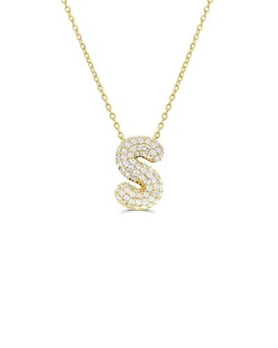 SABRINA DESIGNS SABRINA DESIGNS 14K 0.49 CT. TW. DIAMOND INITIAL NECKLACE