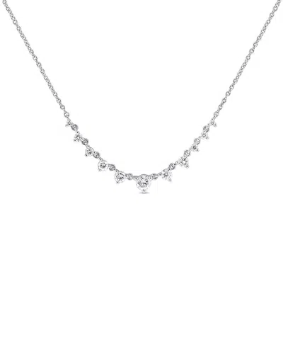 Sabrina Designs 14k 0.49 Ct. Tw. Diamond Necklace In Silver
