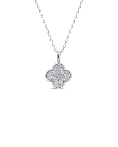 SABRINA DESIGNS SABRINA DESIGNS 14K 0.50 CT. TW. DIAMOND CLOVER NECKLACE