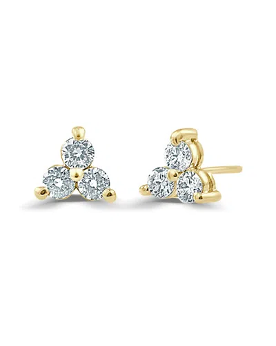 Sabrina Designs 14k 0.50 Ct. Tw. Diamond Cluster Studs In Gold