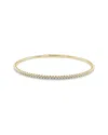 Sabrina Designs 14k 1.57 Ct. Tw. Diamond Flexible Bangle Bracelet