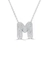 Sabrina Designs 14k 0.50 Ct. Tw. Diamond Initial Necklace In Metallic