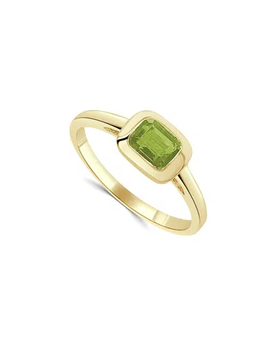 Sabrina Designs 14k 0.50 Ct. Tw. Peridot Ring In Green