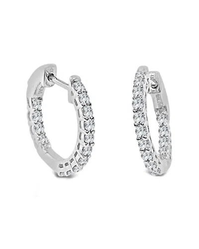 Sabrina Designs 14k 0.51 Ct. Tw. Diamond Inside Out Hoops