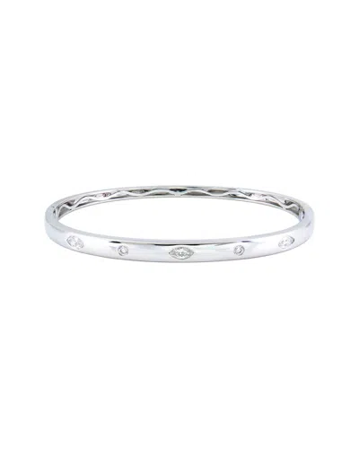 Sabrina Designs 14k 0.51 Ct. Tw. Diamond Stackable Bangle Bracelet In Metallic