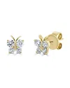 Sabrina Designs 14k 0.53 Ct. Tw. Diamond Butterfly Studs